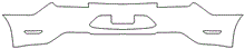 Rear Bumper Kit | FORD MUSTANG  FASTBACK SHELBY GT500 2022