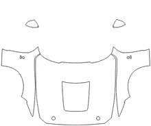 Full Hood & Fender + Mirror Kit | FORD MUSTANG  FASTBACK SHELBY GT500 2022