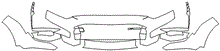 Bumper Kit | FORD MUSTANG  FASTBACK SHELBY GT500 2022