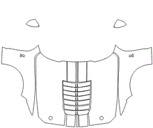 Full Hood & Fender + Mirror Kit | FORD MUSTANG  FASTBACK SHELBY GT500 2022