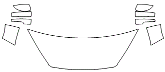 Standard Hood Fender & Mirrors  | FORD ESCAPE 2019