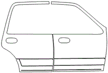 Left Side Door Kit | FORD EXPEDITION 2017