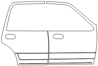 Left Side Door Kit | FORD EXPEDITION 2017