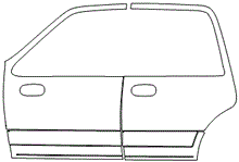 Right Side Door Kit | FORD EXPEDITION 2016