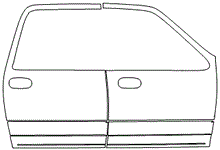 Left Side Door Kit | FORD EXPEDITION 2017