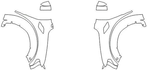 Full Fender and Mirror Kit | FORD F-150 RAPTOR 2020