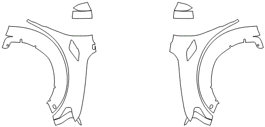 Full Fender and Mirror Kit | FORD F-150 RAPTOR 2020