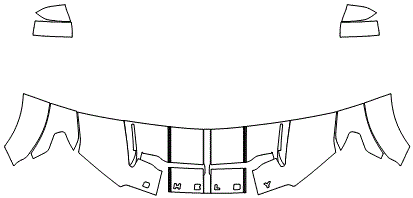 Standard Hood Fender & Mirror Kit | FORD F-150 SHELBY 2019