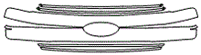 Grille Kit | FORD F-150 LARIAT 2020