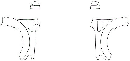 Full Fender and Mirror Kit  | FORD F-150 SHELBY 2018