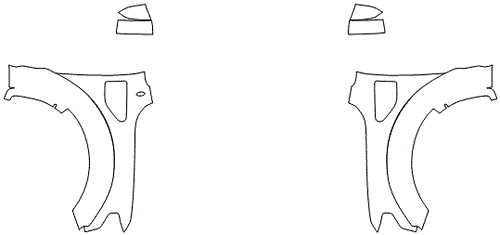 Full Fender and Mirror Kit  | FORD F-150 SHELBY 2019