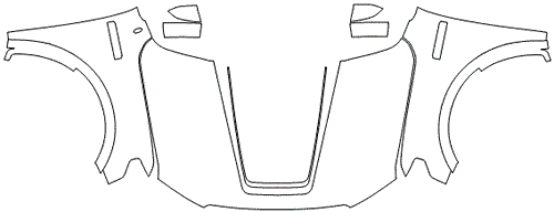 Full Hood & Fender + Mirror Kit | FORD F-150 LARIAT 2020