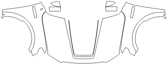 Full Hood & Fender + Mirror Kit | FORD F-150 KING RANCH 2020