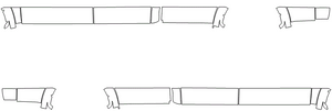 Rocker Panel Kit | FORD F-350 LARIAT 2019