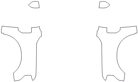 Full Fender and Mirror Kit | FORD F-250 PLATINUM 2020