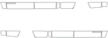 Rocker Panel Kit | FORD F-250 PLATINUM 2021