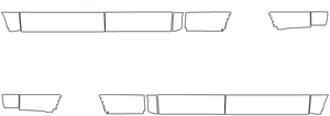 Rocker Panel Kit | FORD F-250 PLATINUM 2021