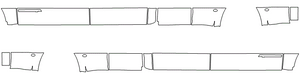 Rocker Panel Kit | FORD F-250 LIMITED 2021