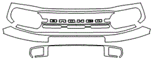 Grille Kit | FORD BRONCO SPORT 2022