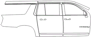 Right Side Kit | GMC YUKON XL 2021