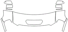 Standard Hood Fender + Mirrors Kit | SIERRA 3500HD SLE 2017