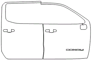 Right Side Door Kit | GMC SIERRA 1500 LIMITED DENALI 2022