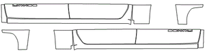 Rocker Panel Kit | GMC SIERRA 1500 DENALI 2020