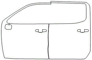 Left Side Door Kit | GMC SIERRA 1500 BASE 2020