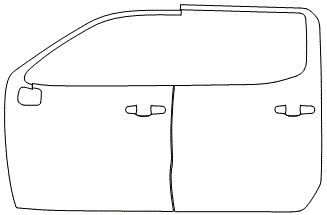 Left Side Door Kit | GMC SIERRA 1500 SLT 2020