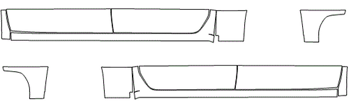 Rocker Panel Kit | GMC SIERRA 1500 LIMITED DENALI 2022