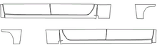 Rocker Panel Kit | GMC SIERRA 1500 LIMITED SLE 2022