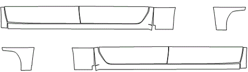 Rocker Panel Kit | GMC SIERRA 1500 AT4 2021