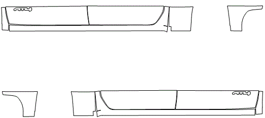 Rocker Panel Kit | GMC SIERRA 1500 LIMITED AT4 2022 ...