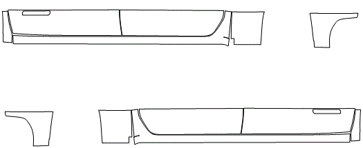 Rocker Panel Kit | GMC SIERRA 1500 ELEVATION 2019