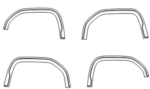 Fender Flare Kit | GMC SIERRA 1500 LIMITED SLT 2022