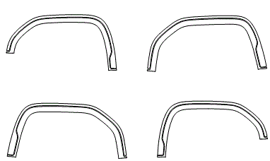 Fender Flare Kit | GMC SIERRA 1500 AT4 2021