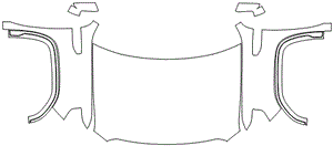 Full Hood & Fender + Mirror Kit | GMC SIERRA 1500 AT4 2021