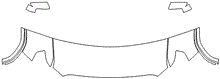 Partial Hood Fender & Mirror Kit | GMC SIERRA 1500 AT4 2021