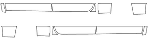 Rocker Panel Kit | GMC SIERRA 1500 SIERRA 2016
