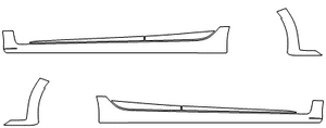 Rocker Panel Kit | HONDA CIVIC SEDAN TOURING 2021