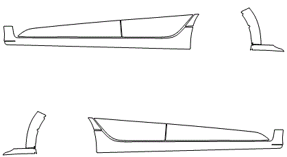 Rocker Panel Kit | HONDA CIVIC HATCHBACK EX & LX 2021