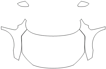 Full Hood & Fender + Mirror Kit | HONDA CIVIC HATCHBACK TYPE-R 2019