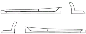 Rocker Panel Kit | HONDA ACCORD SEDAN HYBRID EX 2017