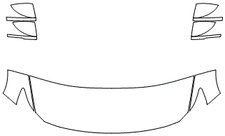 Standard Hood Fender & Mirror Kit | HONDA ACCORD SEDAN HYBRID 2019