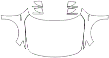 Full Hood & Fender + Mirror Kit | HONDA ACCORD SEDAN HYBRID 2020