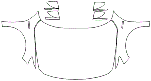 Full Hood & Fender + Mirror Kit | HONDA ACCORD SEDAN HYBRID 2020