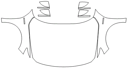Full Hood & Fender + Mirror Kit | HONDA ACCORD HYBRID 2022