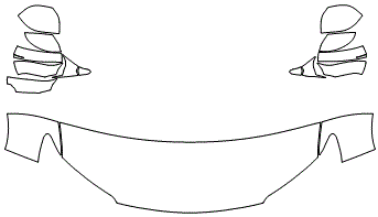 Standard Hood Fender & Mirror Kit | HONDA RIDGELINE 2020