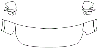 Partial Hood Fender & Mirror Kit | HYUNDAI SANTA FE CALIGRAPHY 2021