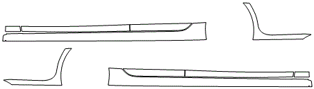 Rocker Panel Kit | HYUNDAI SONATA HYBRID 2015